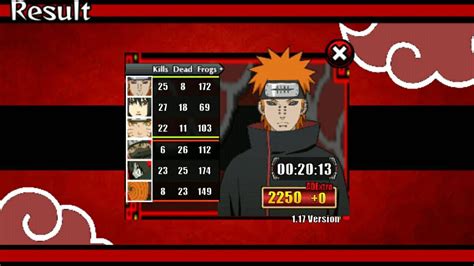 naruto senki akatsuki menace